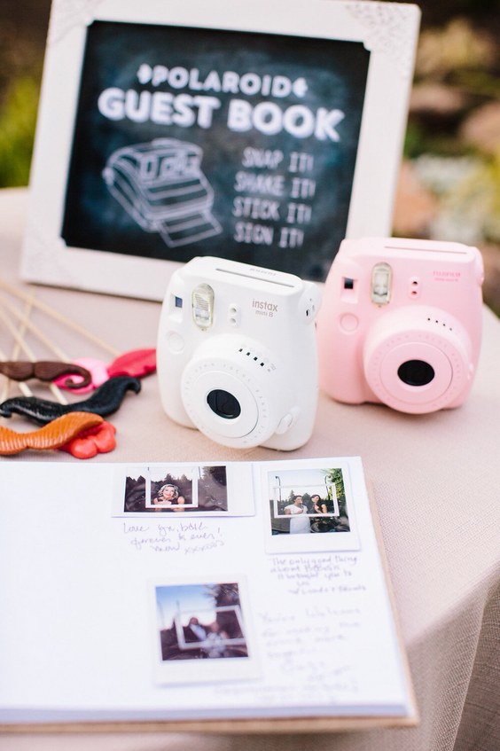 Top 20 Polaroid Wedding Guest Books | Roses & Rings