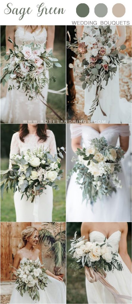 30+ Sage Green Wedding Color Ideas for 2024 | Roses & Rings