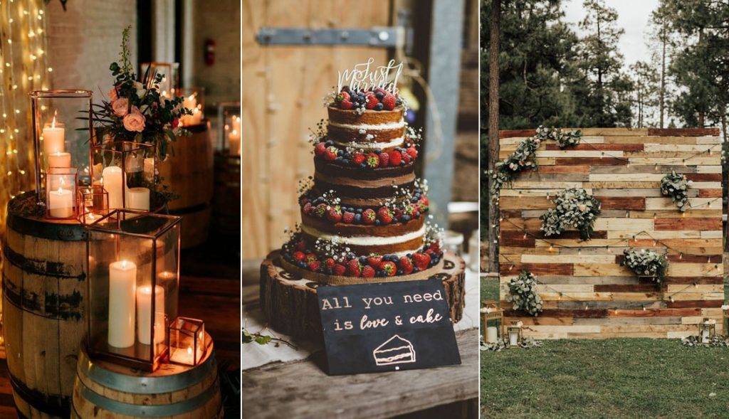 20 Rustic Country Wedding Decor Ideas | Roses & Rings