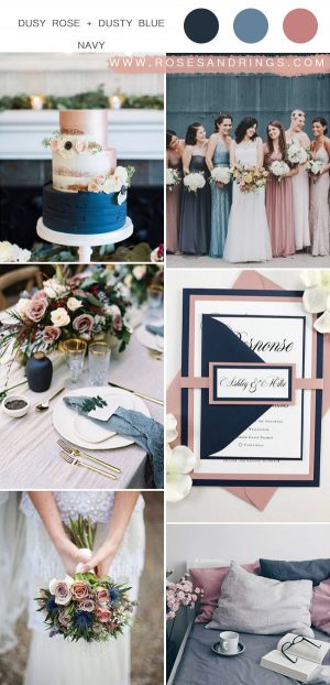 Top 9 Dusty Rose Wedding Color Palettes for 2024