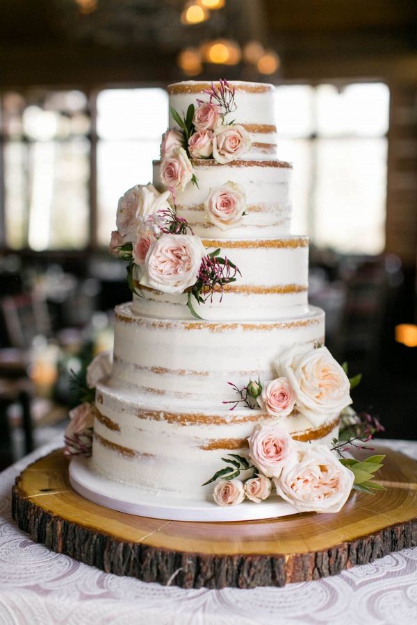 20 Country Rustic Wedding Cakes We’re Loving - SESO OPEN