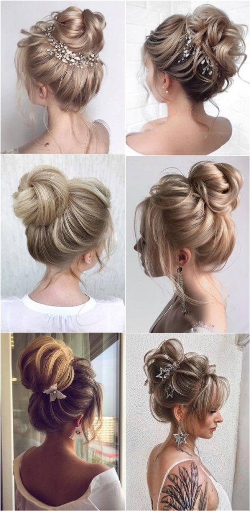 20 Trendy High Bun Updos 6273