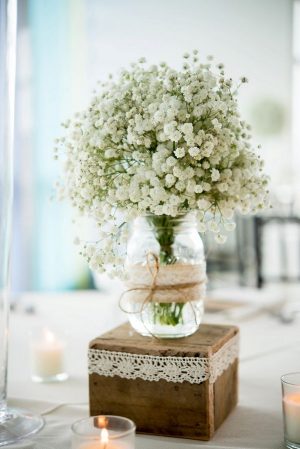 20 Save Money Baby’s Breath Wedding Centerpieces