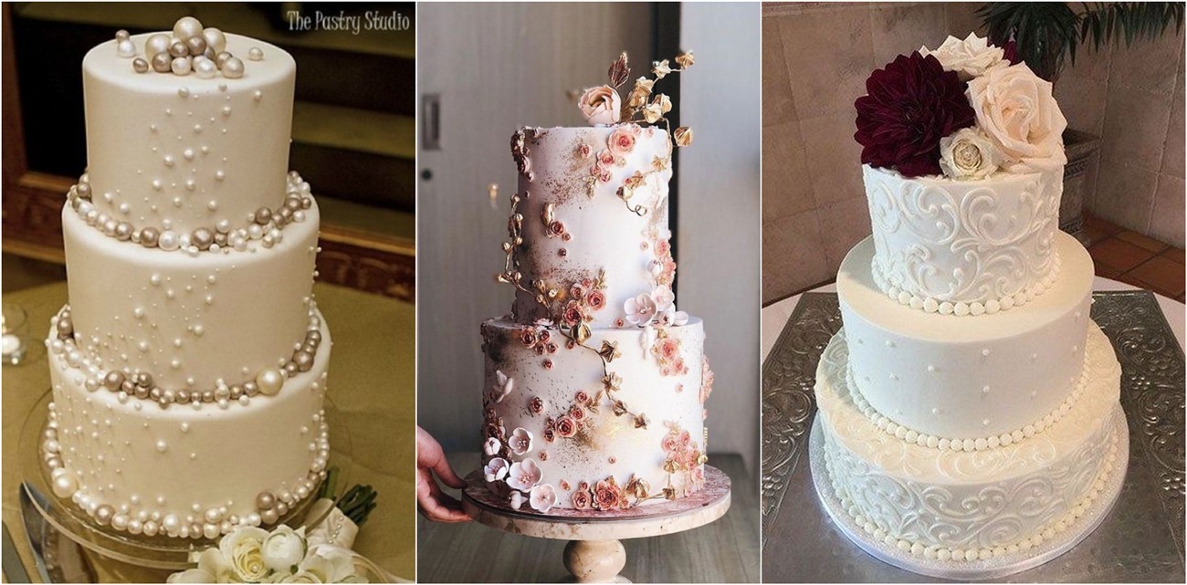 3 Tier Wedding Cakes in Kolkata Online - Cakes and Bakes