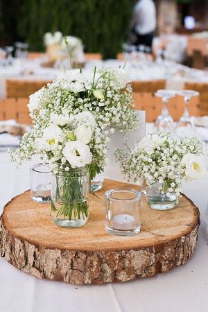 20 Save Money Baby’s Breath Wedding Centerpieces