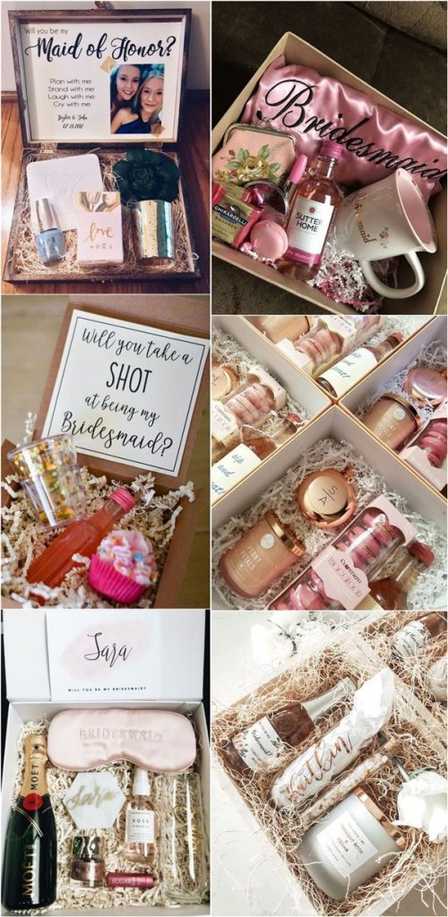 30 Will You Be My Bridesmaid Box Proposal Gift Ideas