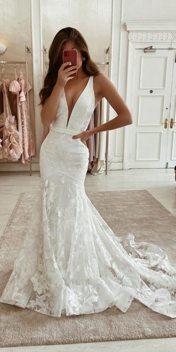 Eleganza Sposa Lace Wedding Dresses 2024 | Roses & Rings