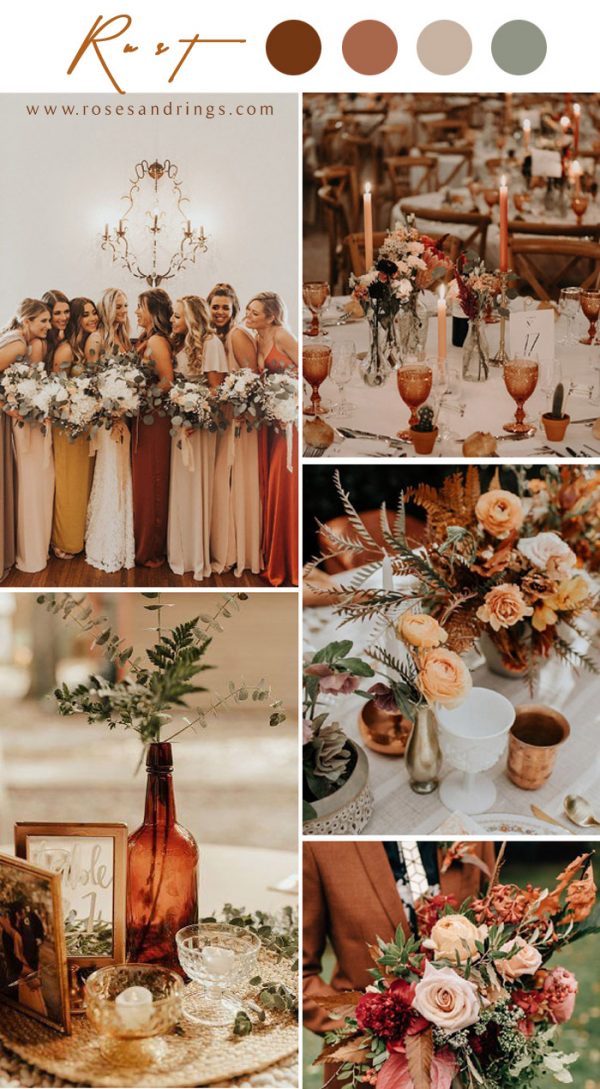 Top 10 Rust Terracotta Wedding Colors For Fall Wedding 2025