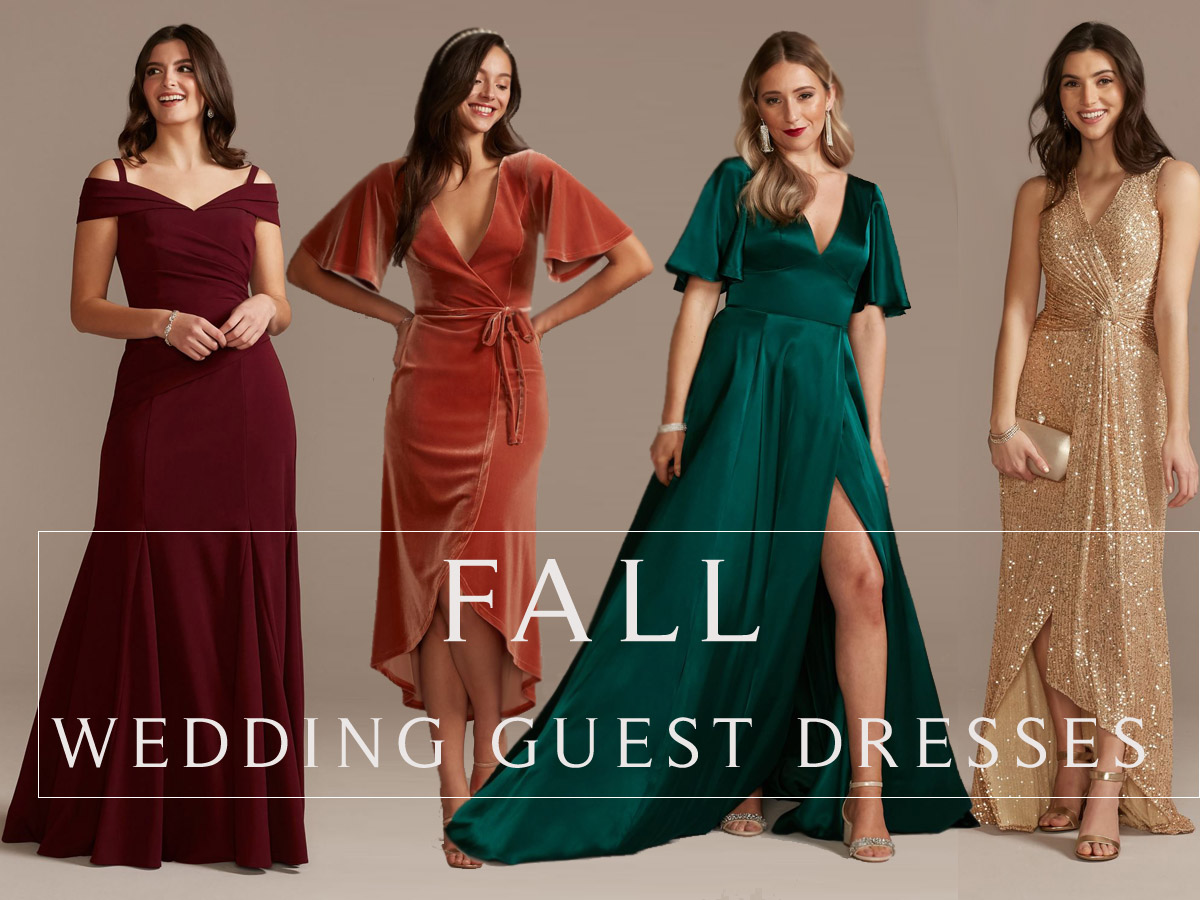 Fall Wedding Guest Dresses 