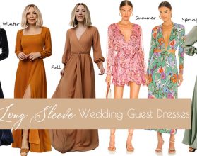 Top 30 Fall Wedding Guest Dresses 2024 | Roses & Rings