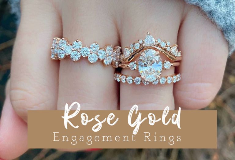 20 Rose Gold Engagement Rings For Every Bridal Style 2024   Rose Gold Engagement Rings 768x523 