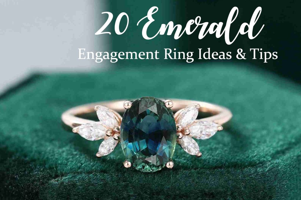 20 Green Emerald Engagement Rings 2024 💍