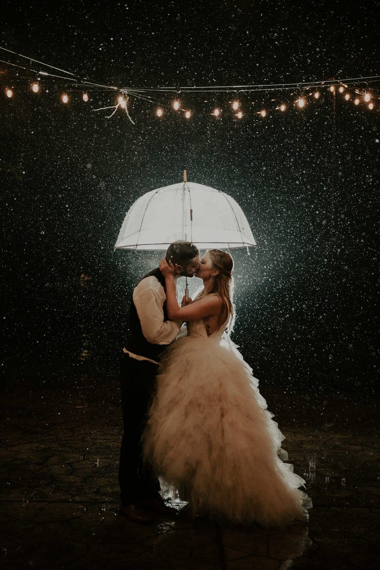 Rain On Your Wedding Day: 7 Positives & Tips | Roses & Rings