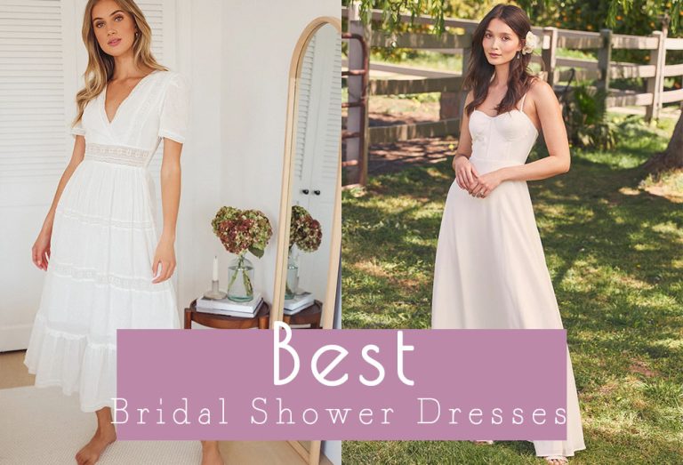 The 60 Best Bridal Shower Dresses Of 2024 Roses Rings   Best Bridal Shower Dresses 768x523 