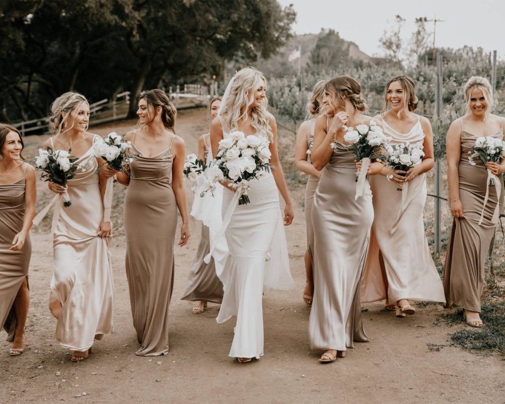 20 Best Champagne Bridesmaid Dresses for 2024 Roses&Rings